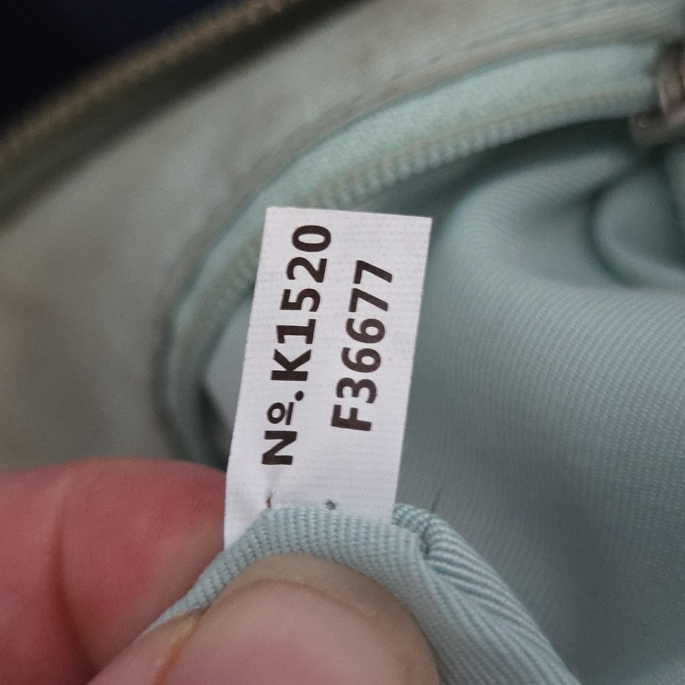 Coach Crossbody satchel in light seafoam green - Picture 10 of 10